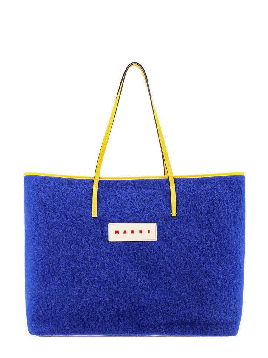 Marni Shoulder Bag Blue Mens Marni