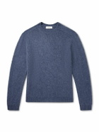 Boglioli - Slim-Fit Wool and Cashmere-Blend Sweater - Blue