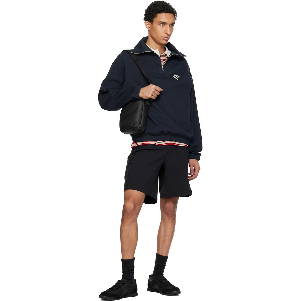 BOSS Black Zip Pocket Shorts