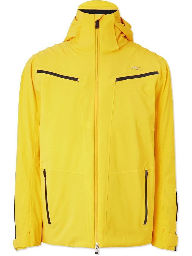 Photo: Kjus - Formula Hooded Ski Jacket - Yellow