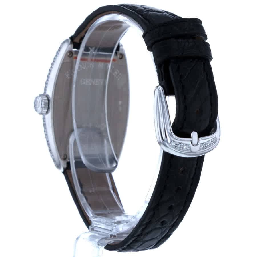 Franck Muller Cintree Curvex Automatic Diamond Black Dial Ladies Watch 1750 S6 D