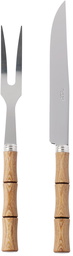 Sabre Tan Carving Cutlery Set