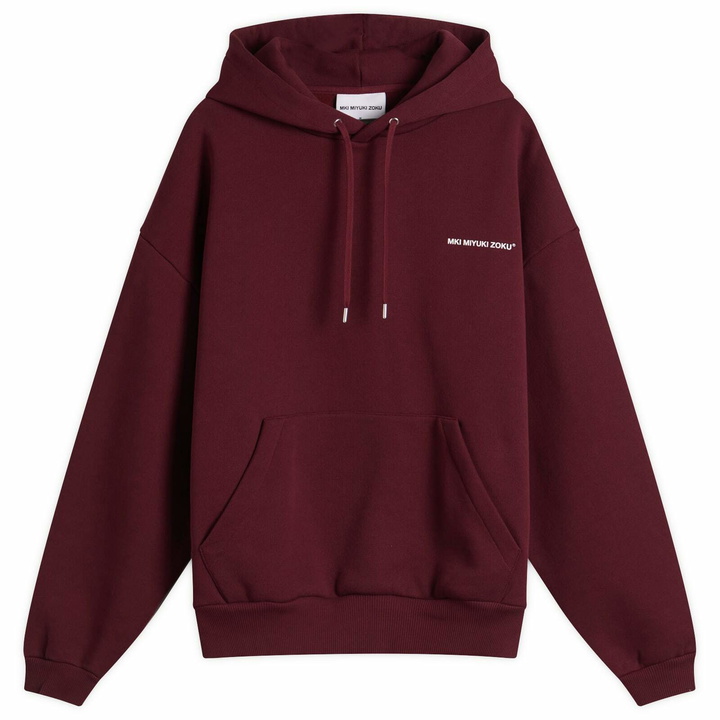 Photo: MKI Men's Uniform Hoodie - Presented by END. in Burgundy