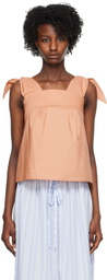 See by Chloé Pink Self-Tie Tank Top