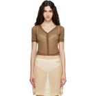 Paloma Wool Brown Nice Cardigan