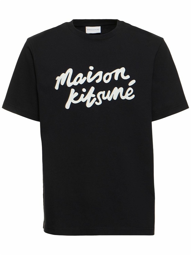 Photo: MAISON KITSUNÉ Maison Kitsuné Handwriting T-shirt