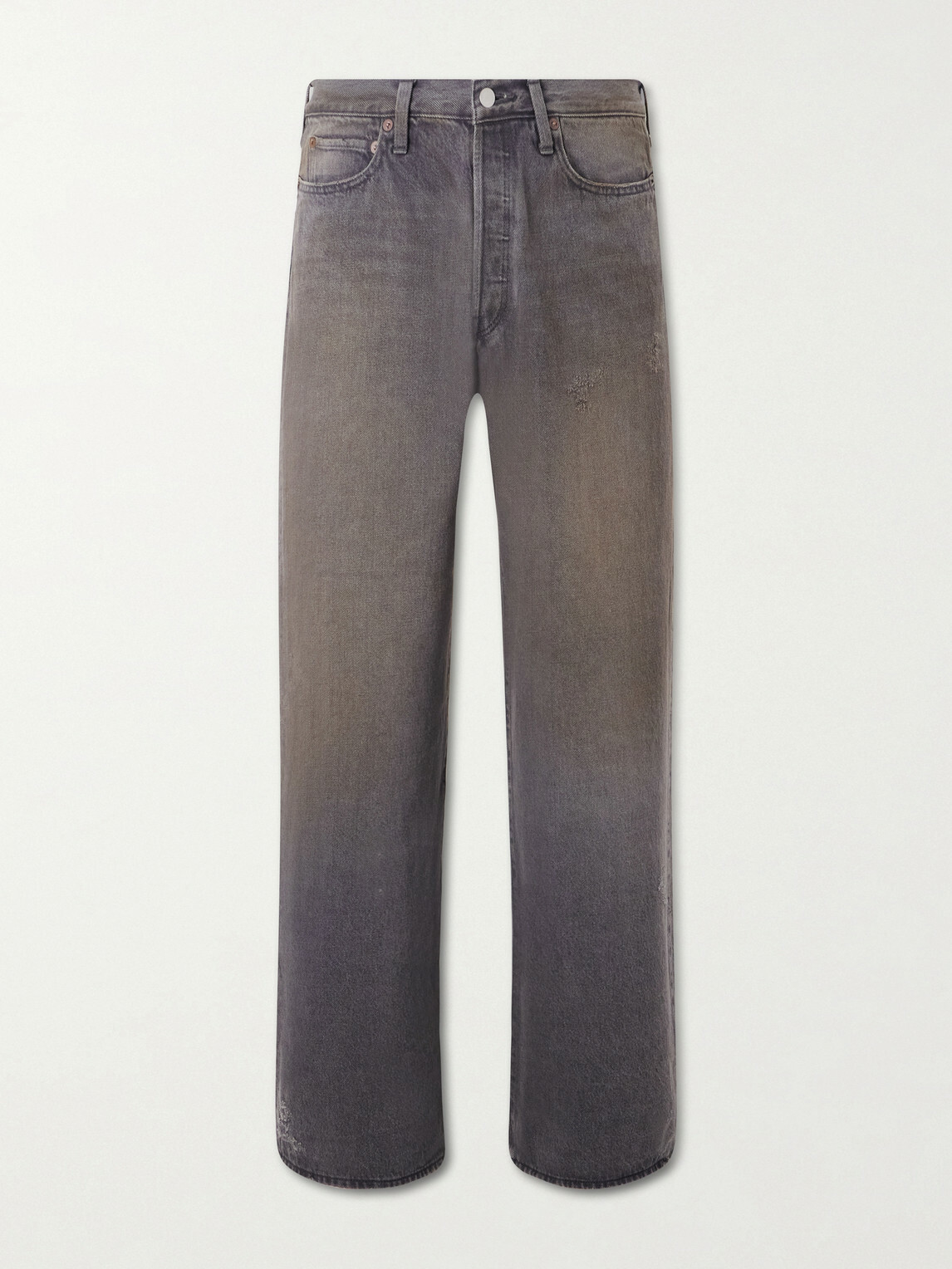 ssstein - Straight-Leg Distressed Jeans - Gray