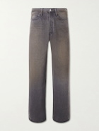 ssstein - Straight-Leg Distressed Jeans - Gray