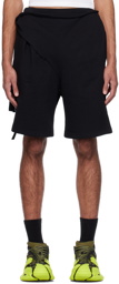 Ottolinger Black Wrap Shorts