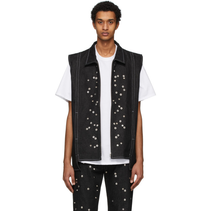 Photo: Afterhomework SSENSE Exclusive Navy Pressure Vest