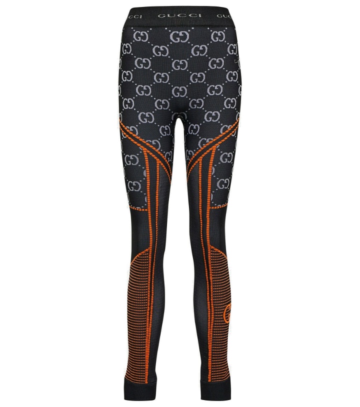 Photo: Gucci - GG jersey jacquard leggings