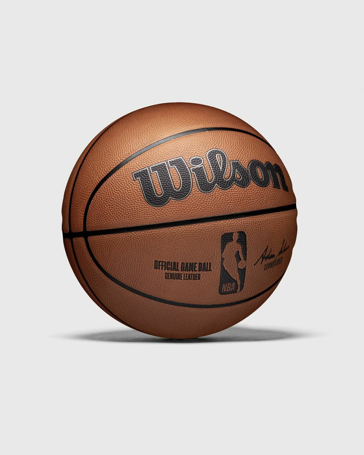 Wilson Nba Official Game Ball Basketball Retail Size 7 Brown