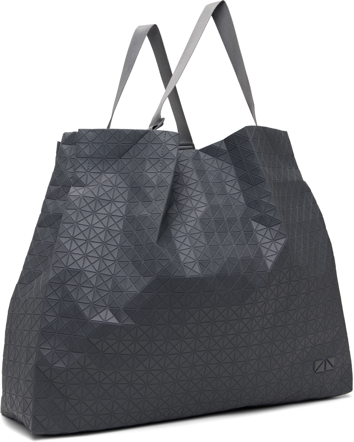 美品BAO BAO ISSEY MIYAKE エコバッグ グレー ISSEY MIYAKE エコバッグ グレー 美品◎BAO BAO ISSEY MIYAKE