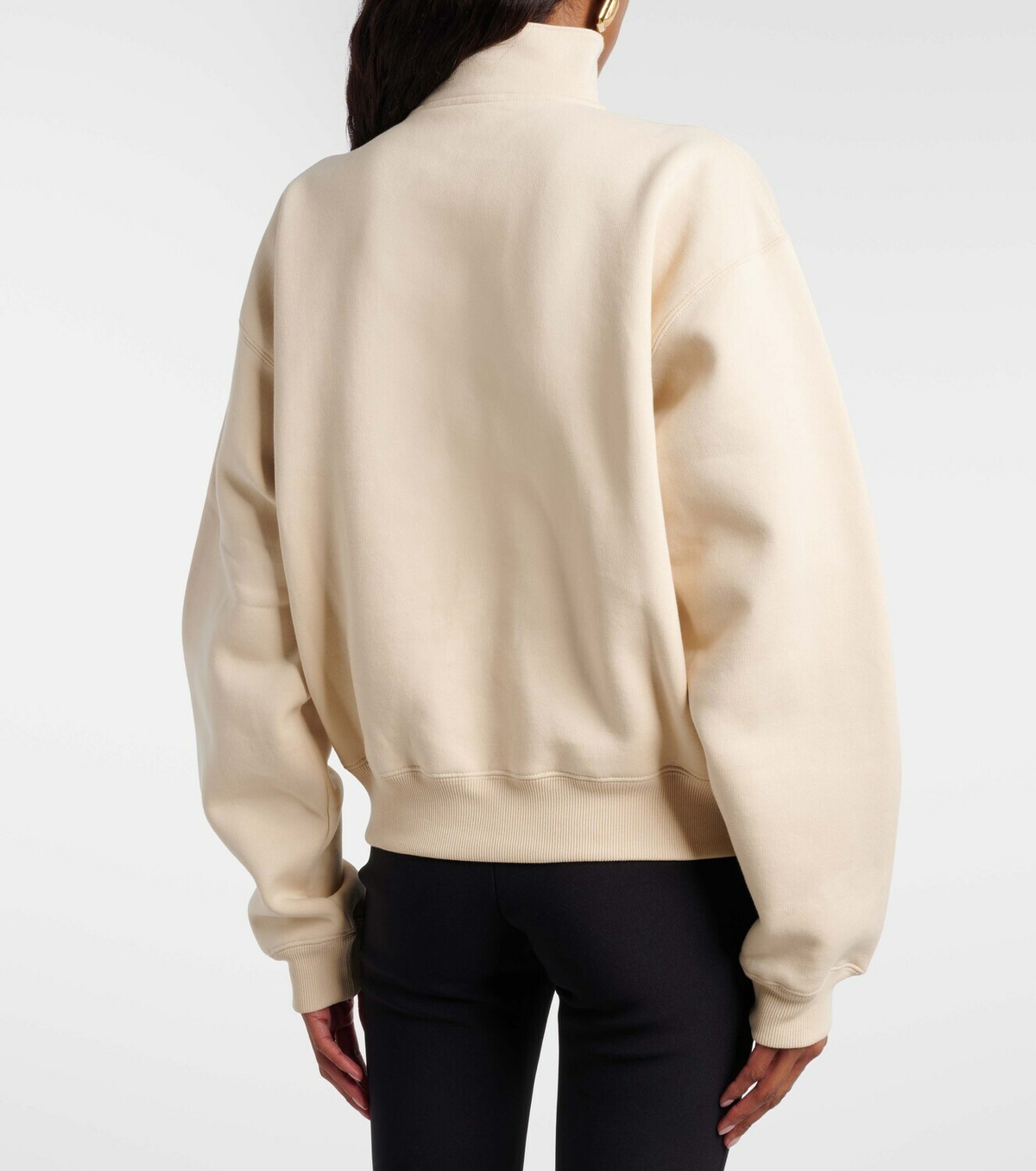 Jacquemus Logo cotton jersey sweatshirt