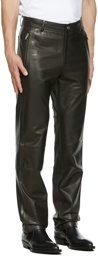 Sean Suen Black Leather Pants