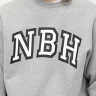 Neighborhood Men's College Crew Sweat in Grey