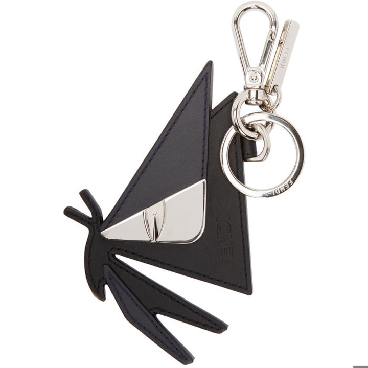 Photo: Fendi Black Butterfleyes Keychain