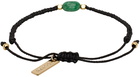 Isabel Marant Black & Green Chumani Bracelet