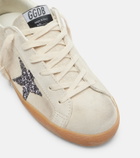 Golden Goose Super-Star glitter suede sneakers