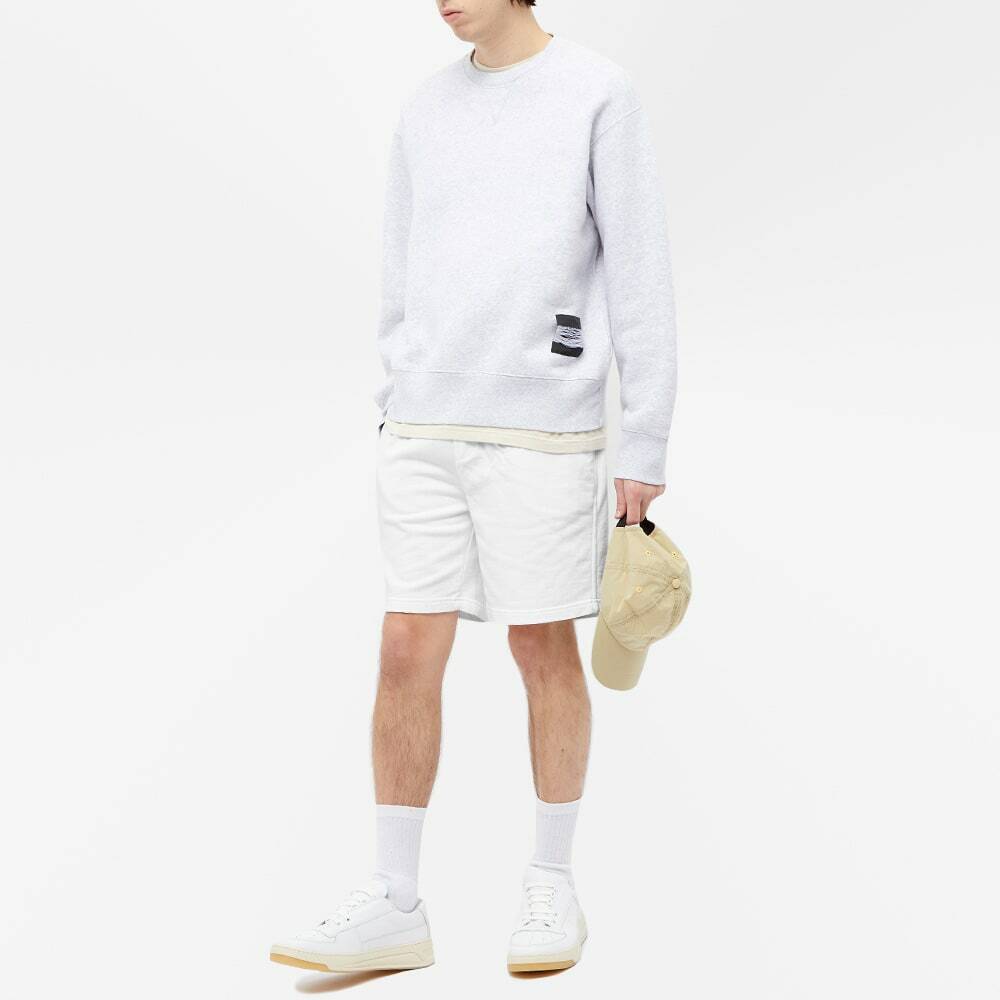 Colorful Standard Men's Classic Organic Sweat Shorts in Optical White
