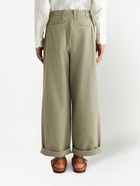 ETRO - Wide-leg Cotton Trouser