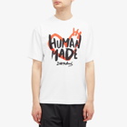 Human Made Men's Big Drawn Heart T-Shirt in White