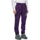Billionaire Boys Club Purple Tie-Dye Sweatpants