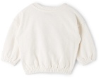 Kenzo Baby Off-White Logo Sweatshirt & Dress Set