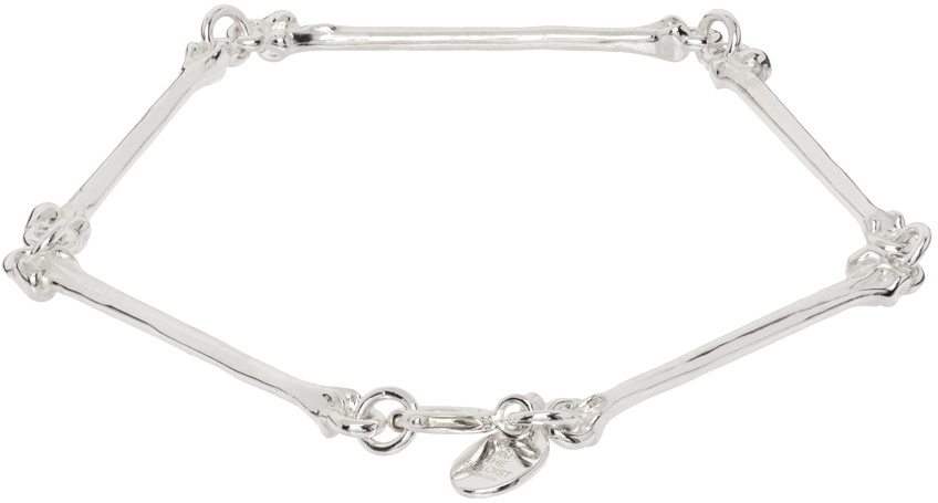 TAKAHIROMIYASHITA TheSoloist. Silver Skeleton Bone Bracelet