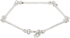 TAKAHIROMIYASHITA TheSoloist. Silver Skeleton Bone Bracelet