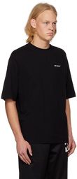 Off-White Black Printed T-Shirt