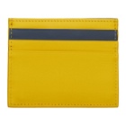 Fendi Navy and Yellow I See You Card Holder
