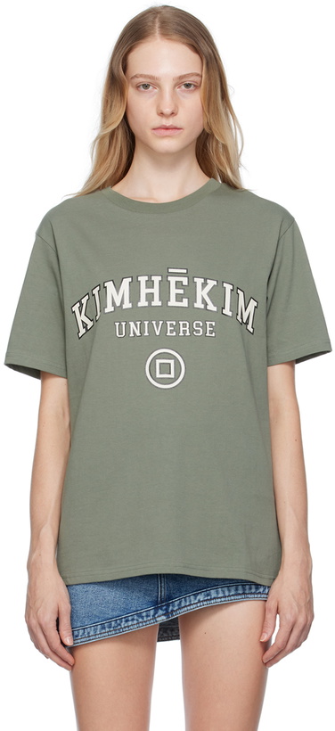 Photo: KIMHĒKIM Khaki Universe T-Shirt