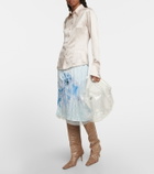 Acne Studios - Medium translucent tote bag