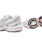 Asics Gel-1130 Sneakers in White/Neutral Pink