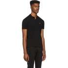 Etro Black Logo Polo