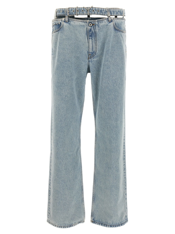 Photo: Y/Project evergreen Y Belt Jeans