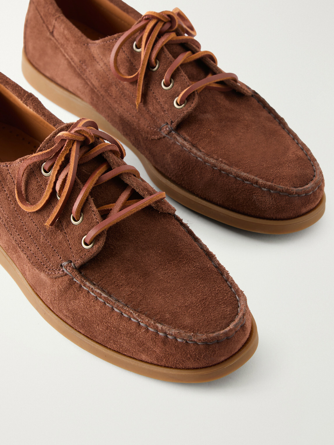 Sebago - Askook Suede Boat Shoes - Brown