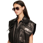Versace Gold Aviator Sunglasses