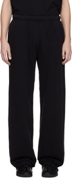 Les Tien Black Heavyweight Puddle Sweatpants