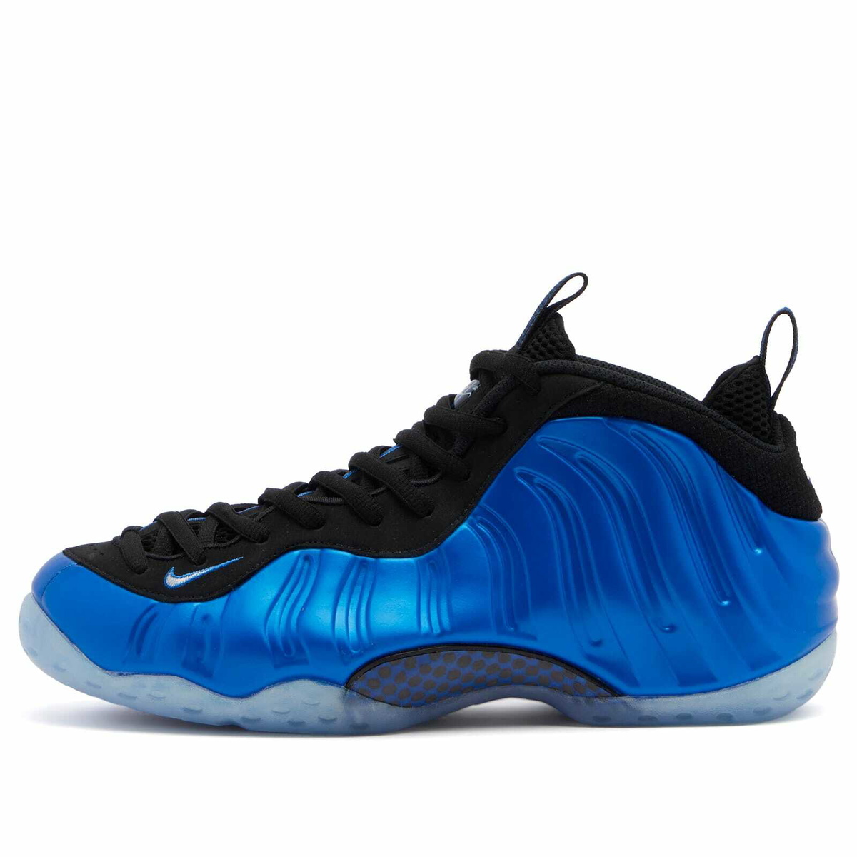 Nike Air Foamposite One Sneaker in Dark Neon Royal/White/Black Nike