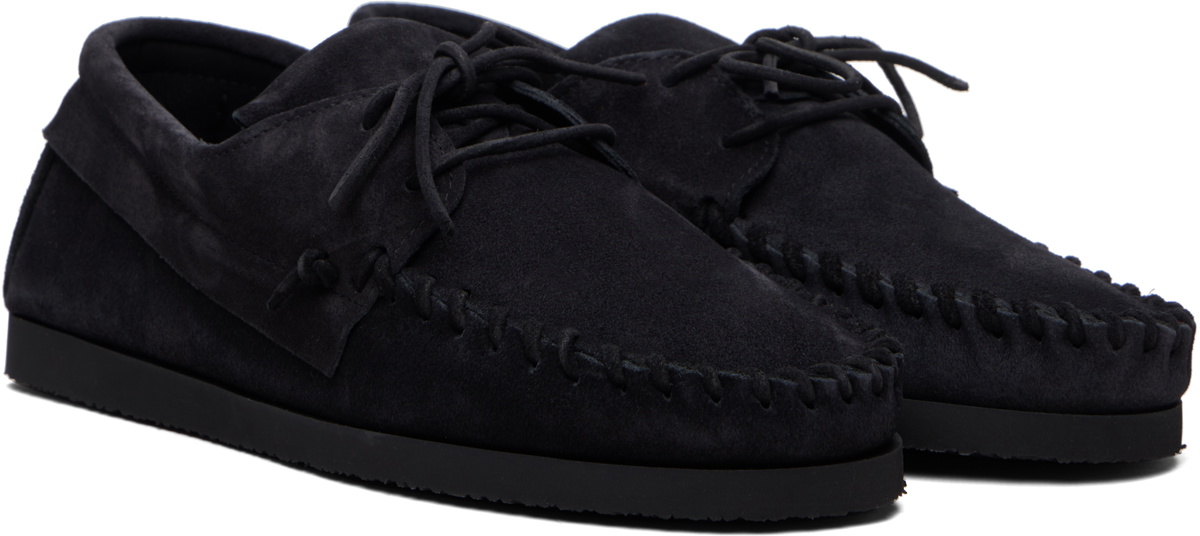 Isabel Marant Black Suede Fenlis Loafers