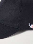 Maison Kitsuné - Logo-Appliquéd Cotton-Blend Twill Baseball Cap