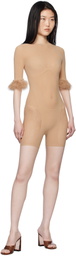 Poster Girl Beige Vanderbilt Play Jumpsuit
