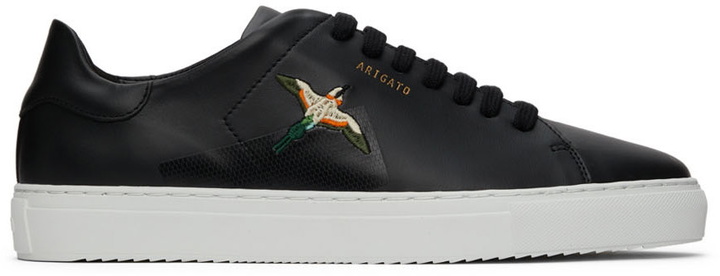 Photo: Axel Arigato Black Clean 90 Bird Tape Sneakers