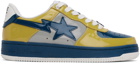 BAPE Blue & Yellow STA Sneakers