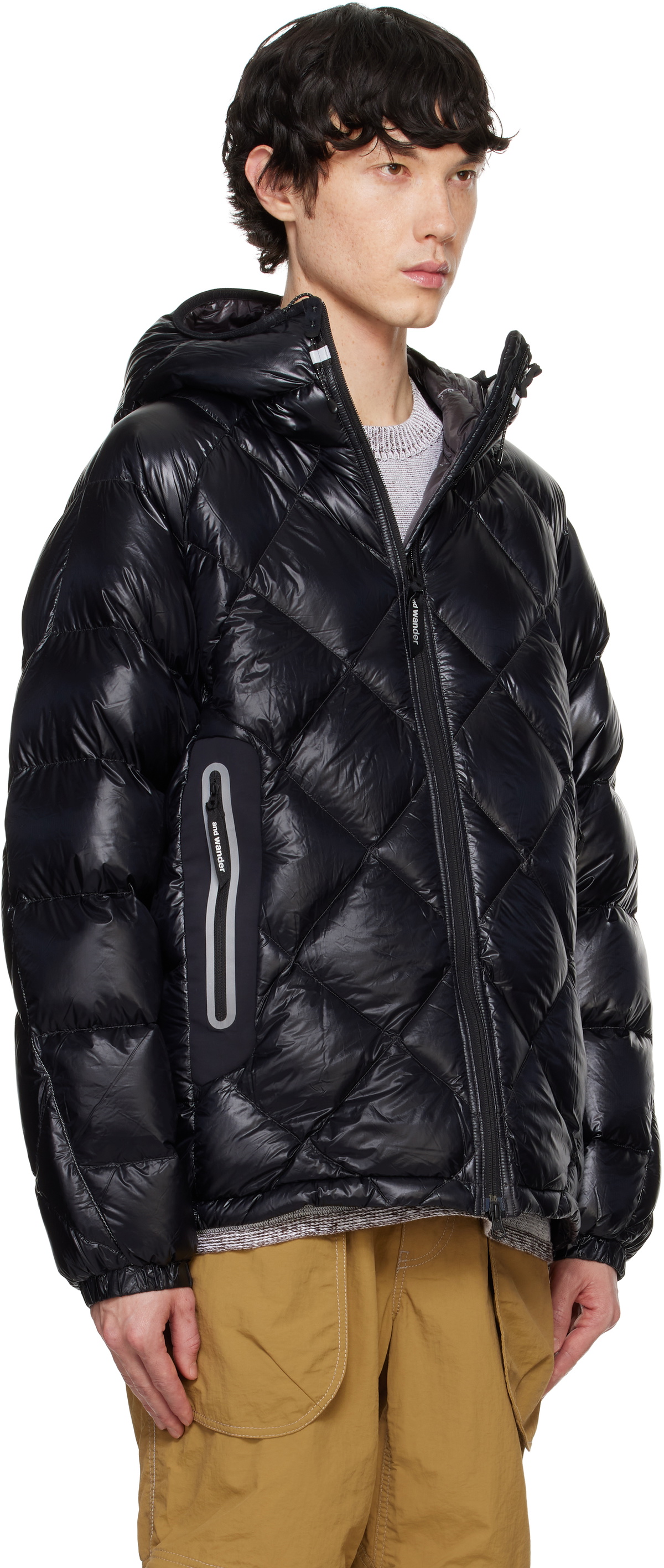 and wander Black Diamond Stitch Down Jacket and Wander and wander Black Diamond Stitch Down Jacket and Wander