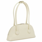 MARGE SHERWOOD Women's Bessette Shoulder Bag in Blond Wood Crinkle 
