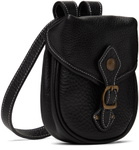 AFTER PRAY Black Western Belted Cross Bag