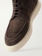 Officine Creative - Frame 004 Suede Lace-Up Boots - Brown